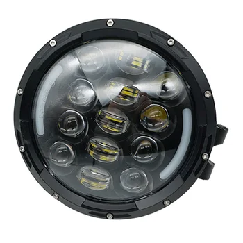 1PCS LED delovna lučka 7 palčni visoko/ Nizko žarka DRL LED Luči bar za Vožnjo Offroad Jeep Čoln Avto, Traktor Tovornjak 4x4 SUV 12V 24V