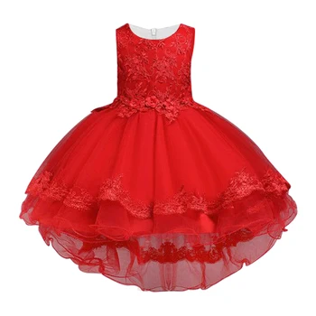 Dekleta stranka Obleke Dekleta Poletje otroci oblačila Princesa obleko dekle tutu obleko praznik, rojstni dan obleko cvetlični girl obleke