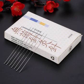 100 kozarcev Akupunktura, Igle za Enkratno uporabo Sterilne Kitajske Akupunkture Igle za Terapijo Obraza, Multi Velikost