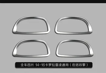 Za Toyota Corolla 2016 Notranja vrata potegnite pokrov notranje zadeve skledo krog avto-styling Notranje zadeve Ornamenti decoraiton opremo
