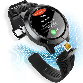TK04 GSM bluetooth Klic Vgrajen GPS Moda Pametno Gledati Telefon Zračni Tlak, Srčni utrip, Krvni Pritisk, Vreme Spremljati Smartwatch