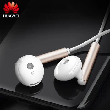 Slušalke Z Mikrofonom za Telefone, stereo čepkov Original Huawei Slušalke Slušalke žične Nadzor Glasnosti V Uho Kovinski AM116