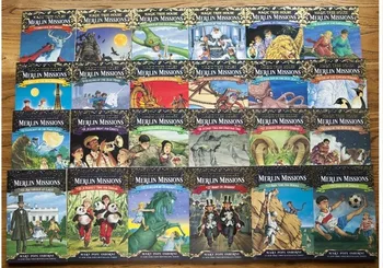 24 Knjig Magic Hišico Na Drevesu Merlin Misije 1-24 Angleščini Branje Zgodba Knjige Otroci Avantura Znanost Poglavje Knjige