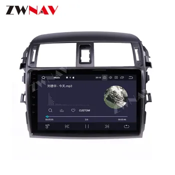 360 Fotoaparat 9 Inch Android Multimedijski predvajalnik Za Toyota Corolla 2006 2007 2008 2009 2010 2011 2012 2013 radio audio stereo glavo