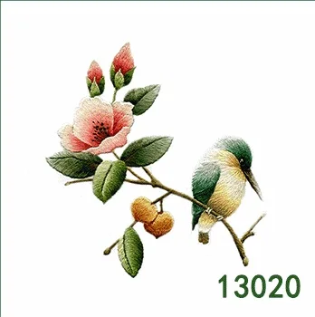 DIY Nedokončane Mulberry Svile Suzhou Vezenje Določa Natisnjene Vzorce Needlework Kompleti za Začetnike Določa birds series