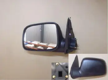 WEILL Levo/desno izven rearview mirror ZA Veliko steno Wingle 3 Črna, mat, gladko, plating