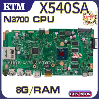 Za ASUS X540SA/X540S/F540S/X540SAA/ prenosni računalnik z matično ploščo mainboard test OK N3700/CPU, 8GB/RAM