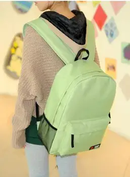 2020 nov modni platno barvo nahrbtnik, velike zmogljivosti, ženska torba za potovanja na prostem študentov nahrbtnik