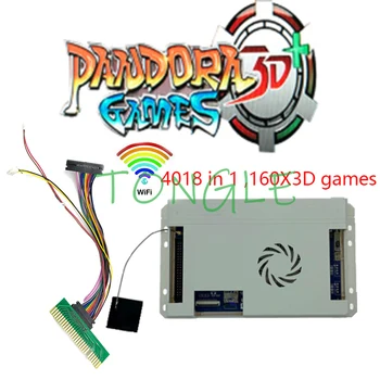 4018 v 1 Arkadna Igra PCB Board USB, Žični Brezžični Gamepad Nastavite 168*3d WIFI DIY Arkadna Kit Pandora 3D online igre, Download Igre