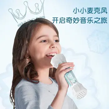 2020 Nove Pristen Disney Zamrznjeno 2 princesa Elsa Ana 66204 glasbe mikrofon lahko priključite na telefon otrok igrača darilo hot doll