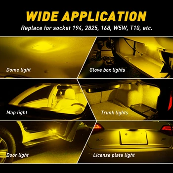 2pcs T10 W5W LED Canbus Avtomobilske Strani Marker Parkirnih Luči registrske Tablice Lučka Za Nissan Qashqai Almera Juke Tiida X-Trail Opomba J11