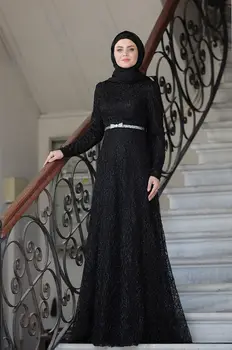 Ženske Muslimanskih Večerno Obleko, Hidžab Oblačila Turški Visoka Kakovost Modnih Islam Abaya Novo Seazon