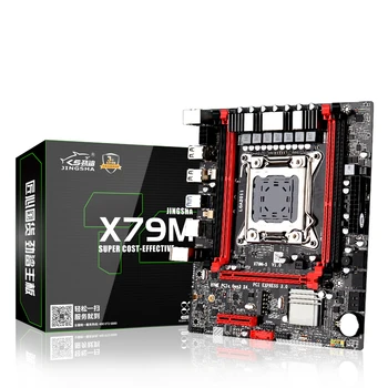 X79M-S matični plošči nastavite z Xeon LGA2011 E5 2640 C2 4x4GB=16 GB DDR3 1333 ECC REG pomnilnik M-ATX USB3.0 SATA3.0 M. 2 vmesnik
