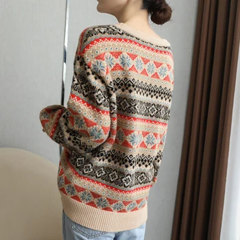 Adohon 2020 ženska pozimi puloverje in jeseni pleteni Puloverji Visoke Kakovosti Toplo Ženski zadebelitev O-vratu