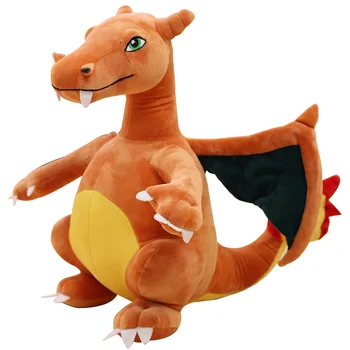 Pon Lapinou 30 cm 45 cm dinozaver plišastih igrač anime slika polnjene charizard mehka lutka simulacija požara dihanje zmaj lutka otroci igrače