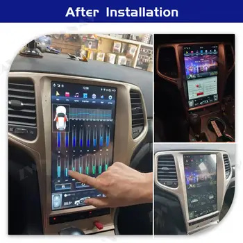 128GB Tesla Velik Zaslon Za Jeep Grand Cherokee 2010 2011 2012-2019 Android 9.0 Avto Multimedijski Predvajalnik, GPS Navi Radio Stereo Enoto
