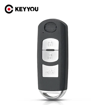 KEYYOU Smart Remote Key Lupini Primeru 2/3/4 Gumb Primerni Za Mazda CX-3 Axela CX-5 Atenza Model SKE13E-01 SKE13E-02 2016 2017