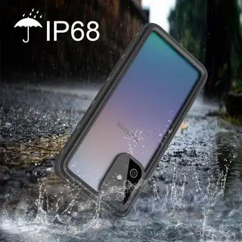 Potapljanje Nepremočljiva Prah Case Za Samsung Galaxy S20 S21 Ultra Primeru Prahu Plavati Dokaz Pokrovček Za Samsung S10 Opomba 10 Plus Coque
