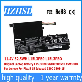 11.4 V 52.5 WH L15L3PB0 Original Laptop Baterije L15L3PB0 5B10R38659 L15M3PBO Za Lenovo Za Flex 5 15 Ideapad 330C, 330S-15