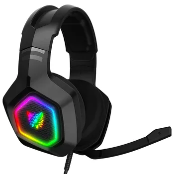 K10 3,5 mm Žične Slušalke RGB Razsvetljavo, Audio Glasbe, Gaming Slušalke z Mikrofonom Žične Slušalke Hi-fi Slušalke