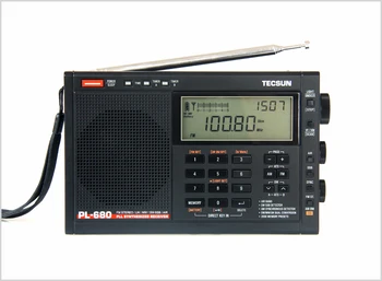 Original Tecsun PL-680 Radio FM Digitalnim iskanjem postaj Polno-Band FM/MW/SBB/PLL SINTETIZIRANI Stereo Radijski Sprejemnik Prenosni Zvočnik