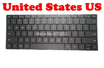 Laptop Tipkovnici HUAWEI MateBook WRT-W19L WRT-W29L HN-W19L HN-W19R zda ZDA/SP/TR/HU Črna Z Osvetlitvijo