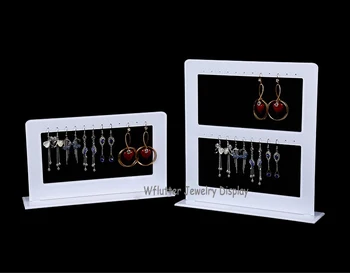 Akril Uhan Display Stojala Za Nakit Organizator Earing Imetnik Uhan, Ki Prikazuje Primeru Uhan Shranjevanje Rack