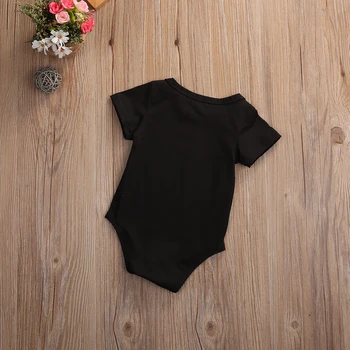 Pudcoco Baby Bodysuits Dekle iz Enega kosa Poletje Novorojenčka Bodysuit Bombaž Mommys Malo Princesa
