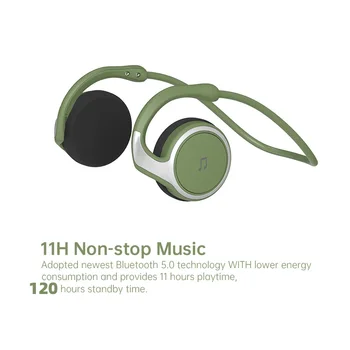 A6 Brezžične Slušalke High-End Kakovosti Udobno Bluetooth Slušalke 11 ur Baterije Bluetooth 5.0 slušalke z mikrofonom