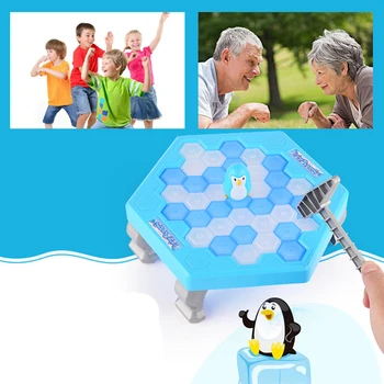 Ice Breaking Mini Pingvin Past, Družabne Igre, Namizni, Za Otroke, Družino Igrače Otrok Smešno Starš-Otrok Interaktivni Stranka Pitne