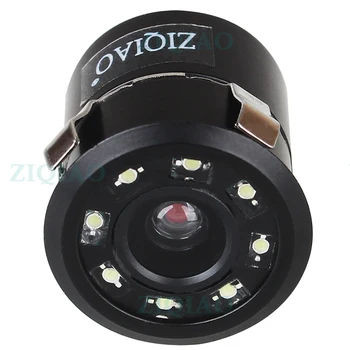 ZIQIAO Avto Obrniti Pogled od Zadaj Kamero 8 LED Nočno Vizijo Parkiranje Varnostne Kamere HS017