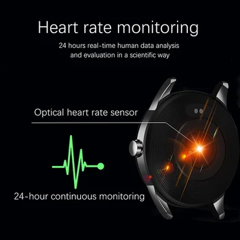 LIGE Nova Jekla Pametno Gledati Moški Nepremočljiva šport Za iPhone Srčni utrip, krvni tlak Informacije pokličite smartwatch Fitnes tracker