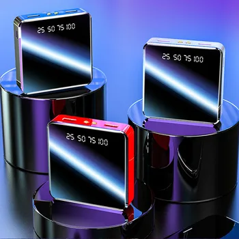 20000mAh Moči Banke Prenosni USB-Batteria Polnilnik Mobilnega Moč Zunanje Baterije, Mobilni Moč za IPhone X Samsung Xiaomi Huawei