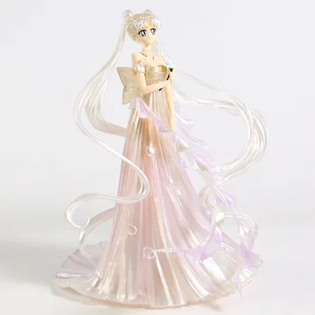 Novi Anime Sailor Moon Usagi Poročno Obleko Figurice Dekleta PVC Figur Model Igrače Sailor Moon Akcijska Figura, Zbirka darilo