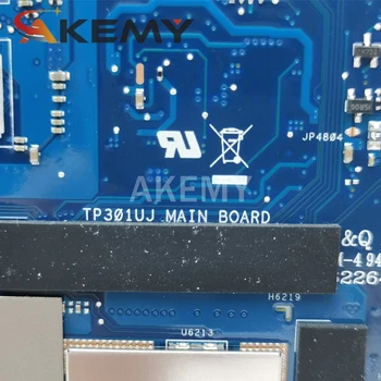 Akemy TP301UJ matično ploščo Za Asus TP301UA Q303UA original mainboard 4 GB-RAM I7-6500U GT920M-2 GB preizkušen dela motherboard