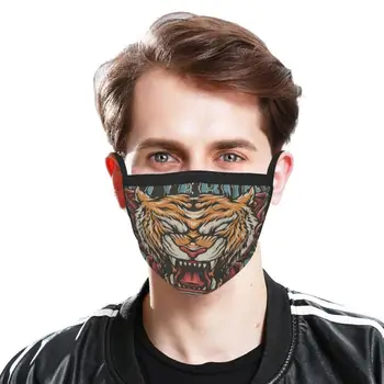 8. Mednarodni Rotterdam Tiger Kralj Oblikovanje po Meri Masko Za Odrasle, Otroci Anti Prah 8. Mednarodni Rotterdam Joe Eksotične