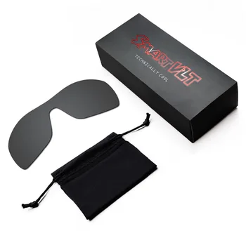 SmartVLT Polarizirana sončna Očala Zamenjava Leč za Oakley Antix - Stealth Črna