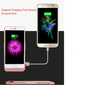 Xilecaly Baterije, Ohišje Za iPhone SE 2020 7 8 Plus 10000mAH Moči Banke Polnjenje Primeru Za iPhone 6 6S Plus Baterija Polnilnik Primeru