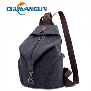 Chuwanglin Moda šolske torbe za najstnice platno nahrbtniki ženske 's potovalne torbe Kolegij slog Laptop nahrbtnik A8020