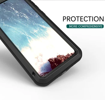 Za Samsung Galaxy S20 Plus Primeru LJUBEZEN MEI Šok Umazanijo Dokaz vodoodporna Kovinski Oklep mobilnega Telefona Primeru za Galaxy S20 Ultra