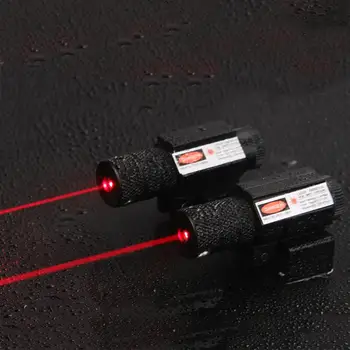 Infrardeči povezavi s Ciljem Pogled Collimator Železniškega Lov Ultra-low Osnovni Nastavljiv 11 MM / 20 MM Laser Taktično Optika Red Dot Laser