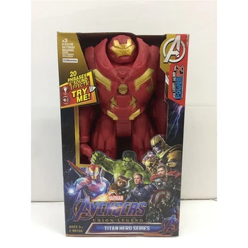 30 cm Marvel Super Junaki Avengers Endgame Thanos Hulk Captain America Thor Wolverine Strup Akcijska Figura, Igrače Lutka za Otrok Boy