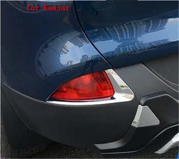 ABS Prednji smerniki Žarnice Kritje trim Zadaj smerniki Žarnice Kritje trim Zadnje luči za Meglo Za 2016-2018 Renault Kadjar Avto styling