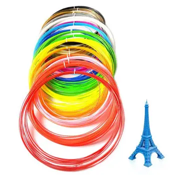 26 barv (10 metrov na barvo) 1.75 mm ABS materiala za tiskanje 3D posebne žarnice za 3D pero 3D tiskalnik dobave naključne barve.