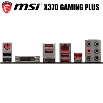 Stojalo AM4 MSI X370 GAMING PLUS Motherbaord AM4 DDR4 AMD X370 Original Namizje MSI X370 Mainboard AM4 AMD Ryzen/7. Generacije A