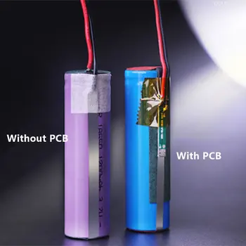 3,7 V Polnilna Litij-ionska Baterija 18650 2200mah 3000mah Ribolov LED Luči Bluetooth Zvočnik 4,2 V Sili Baterije DIY