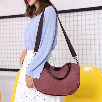 Nova moda crossbody torbe za ženske do leta 2020, velike zmogljivosti, platneni torbici oblikovalec prosti čas lady torba platno velike tote vrečko