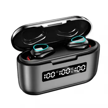 G40 Slušalke Bluetooth 5.1 Brezžične Slušalke Tws Šport Čepkov 9D HD Dotik Contorl Slušalke Noise Cancel Za Xiaomi Huawei IOS