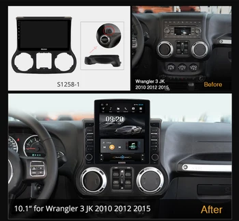 Ownice Android 10.0 avtoradia za Jeep Wrangler 3 JK 2010 2012 GPS 2 Din Avto Zvočni Sistem Stereo Igralec 4G LTE Tesla Slog