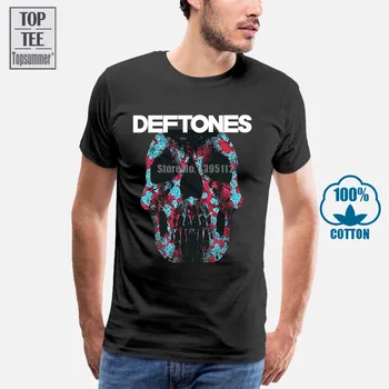 Deftones Minerva Rose Lobanje T Shirt Dendy